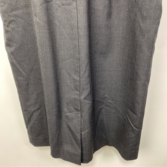 American Airlines Grey Womens Button Up Uniform Dress Size 0 Short Sleeve - Picture 13 of 13